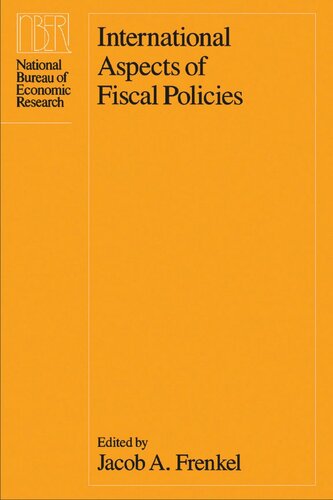 International Aspects of Fiscal Policies