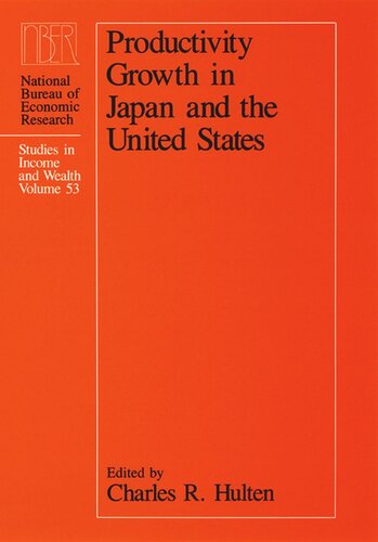 Productivity Growth in Japan and the United States