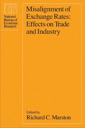 Misalignment of Exchange Rates: Effects on Trade and Industry