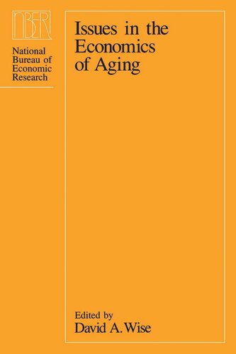 Issues in the Economics of Aging