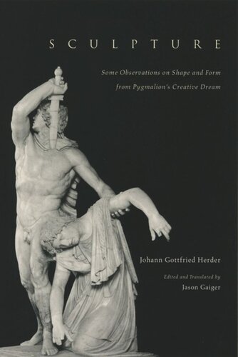 Sculpture: Some Observations on Shape and Form from Pygmalion's Creative Dream