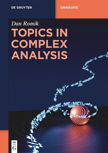 Topics in Complex Analysis