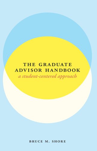 The Graduate Advisor Handbook: A Student-Centered Approach