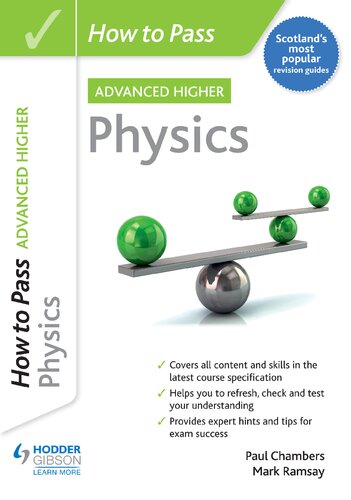 How to Pass SQA Advanced Higher Physics