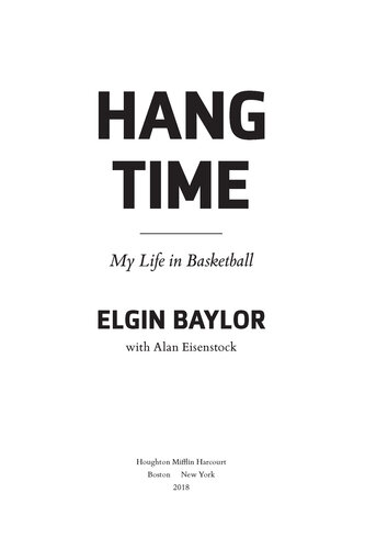 Hang Time: My Life in Basketball