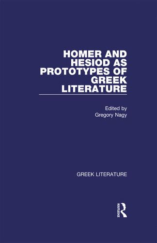 Homer and Hesiod as Prototypes of Greek Literature