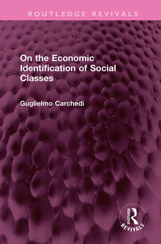 On the Economic Identification of Social Classes