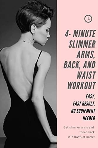 Full Upper Body Home Workout in 4 mins - GET RID OF FLABBY FAT in Arms and Slim Back and Waist in 7 Days