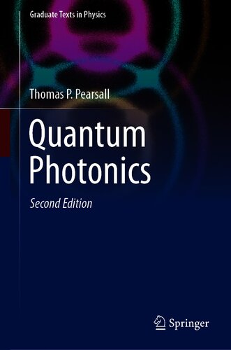 Quantum Photonics (Graduate Texts in Physics)