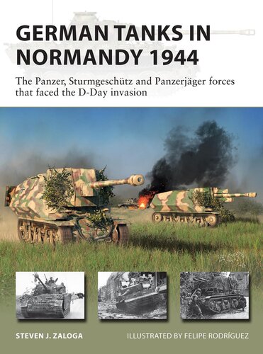 German Tanks in Normandy 1944: The Panzer, Sturmgeschütz and Panzerjäger forces that faced the D-Day invasion (New Vanguard)