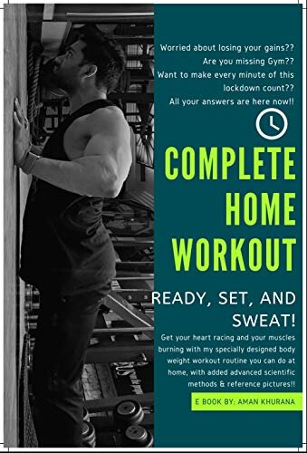 COMPLETE HOME WORKOUT: With Muscle Building Educational Content (Aman Khurana Fitness 