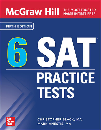 McGraw Hill 6 SAT Practice Tests, Fifth Edition