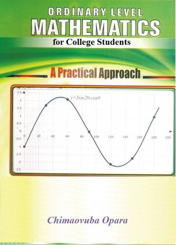 Ordinary Level Mathematics for College Students