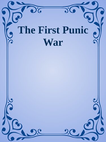 The First Punic War