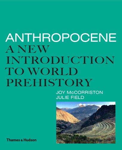 Anthropocene A New Introduction to World Prehistory Remise rEduite /anglais