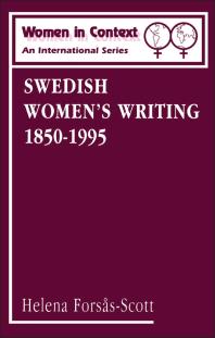 Swedish Women's Writing 1850-1995 : Swedish Women's Writing, 1850-1995