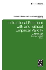 Instructional Practices with and Without Empirical Validity