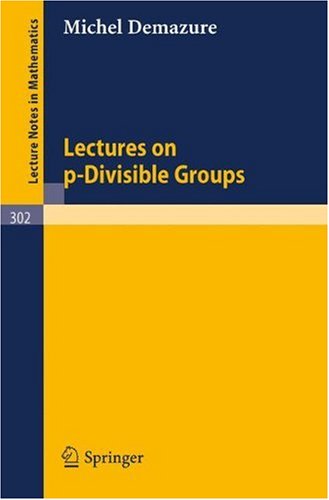 Lectures on p-divisible groups