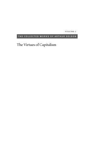 VIRTUES OF CAPITALISM VOL 1 PB, THE