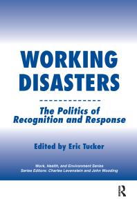 Working Disasters : The Politics of Recognition and Response