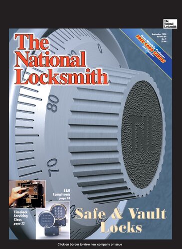 The National Locksmith: Volume 69, Number 9