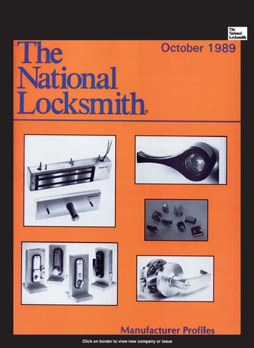 The National Locksmith: Volume 60, Number 10