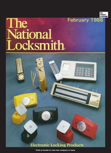 The National Locksmith: Volume 59, Number 2