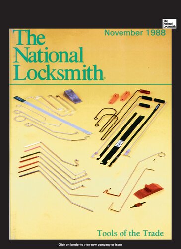 The National Locksmith: Volume 59, Number 11