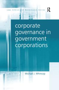 Corporate Governance in Government Corporations