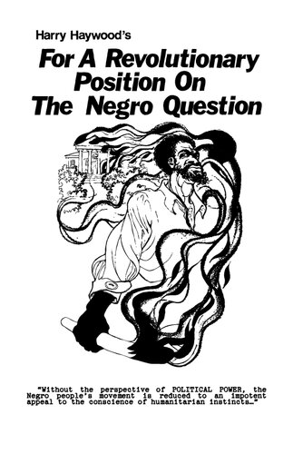 For A Revolutionary Position on the Negro Question