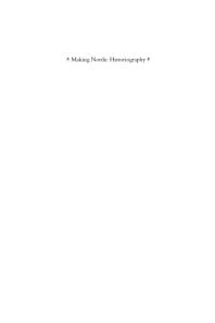 Making Nordic Historiography : Connections, Tensions and Methodology, 1850-1970