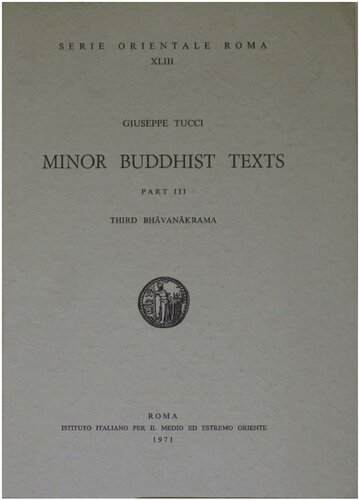 Minor Buddhist Texts: Third Bhavanakrama