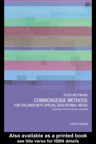 Commonsense Methods for Children with Special Educational Needs