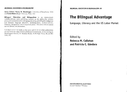 The bilingual advantage