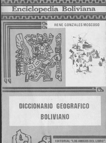 Diccionario geográfico boliviano