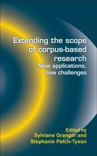 Extending the Scope of Corpus-Based Research : New Applications, New Challenges