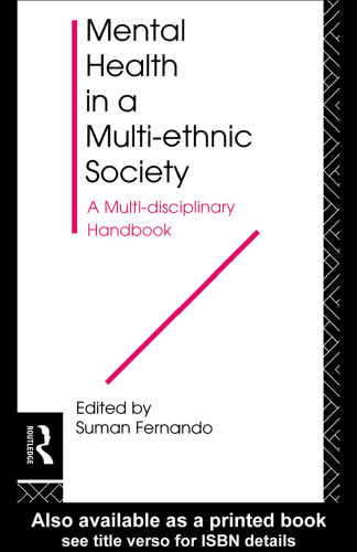 Mental Health in a Multi-Ethnic Society: A Multidisciplinary Handbook