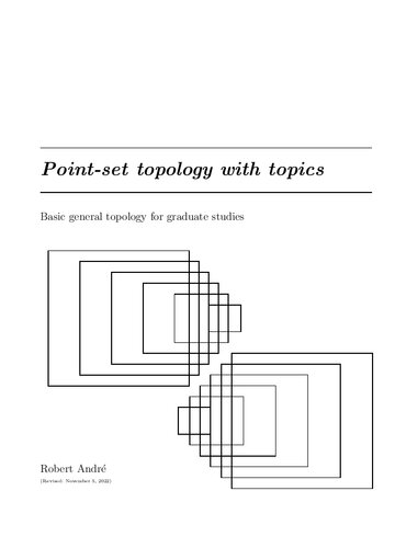 Point-set topology with topics