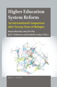 Higher Education System Reform : An International Comparison after Twenty Years of Bologna