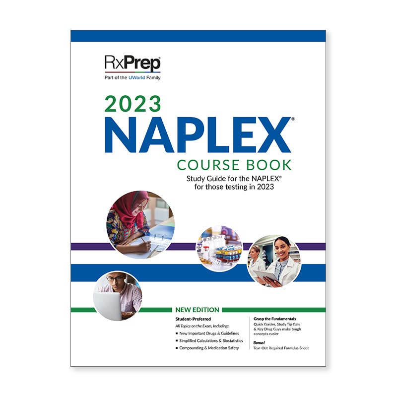 NAPLEX RxPrep 2023 Course Book for Pharmacist Licensure Exam Preparation