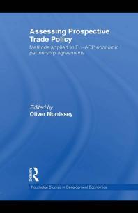 Assessing Prospective Trade Policy : Methods Applied to EU-ACP Economic Partnership Agreements