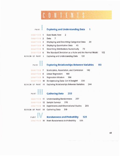 Stats: Modeling the World (2nd Edition)