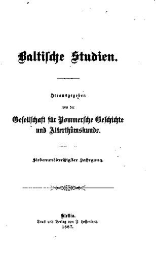 Baltische Studien