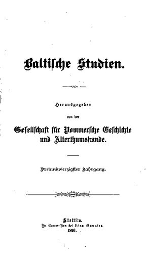 Baltische Studien