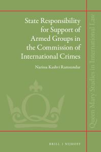 State Responsibility for Support of Armed Groups in the Commission of International Crimes