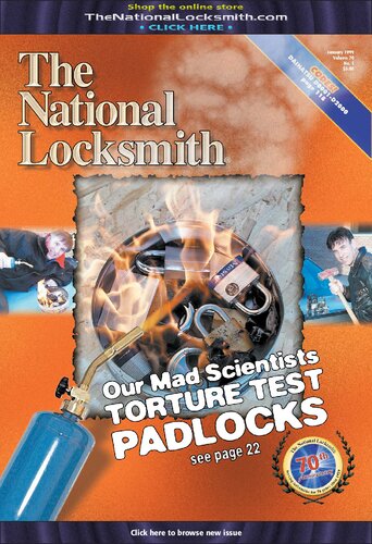 The National Locksmith: Volume 70, Number 1