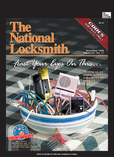 The National Locksmith: Volume 67, Number 11