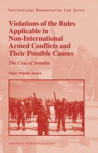 Violations of the Rules Applicable in Non-International Armed Conflicts and Their Possible Causes : The Case of Somalia