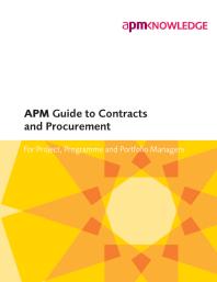 APM Guide to Contracts and Procurement