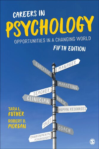 Careers in Psychology - Opportunities in a changing world